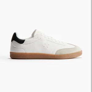 H&M White and Black Athletic Shoes